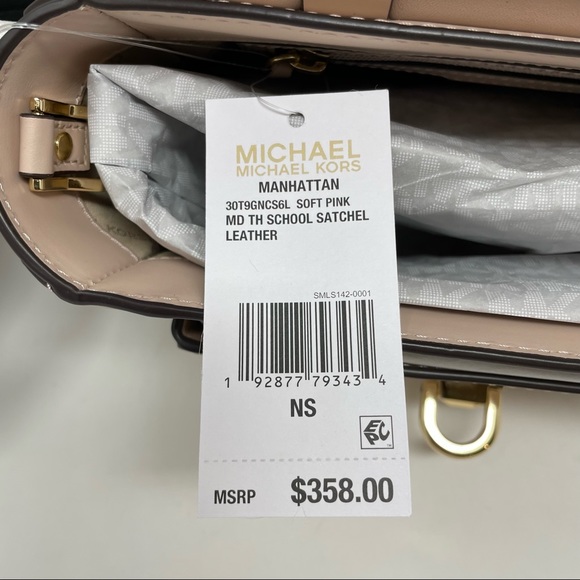 Michael Kors - Manhattan Medium Satchel - Picture 9 of 10